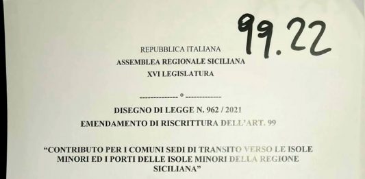 Galluzzo, attenzione per le Eolie: approvato contributo di 5 mln per i porti delle isole minori