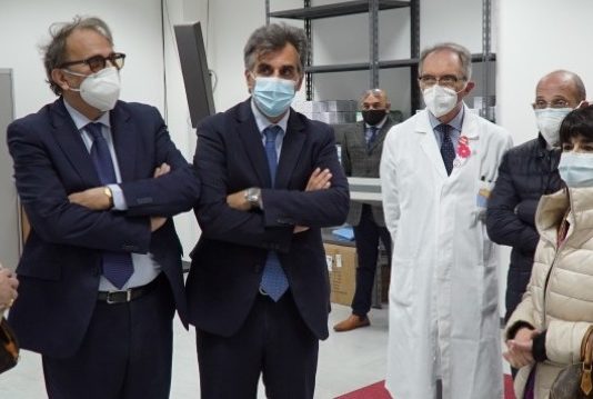 Inaugurato il nuovo Hub vaccinale al Policlinico, prevista la somministrazione di 500 vaccini al giorno