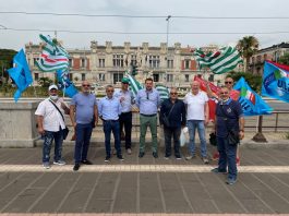 Anche a Messina lo sciopero dei lavoratori di acqua, gas, ambiente contro l’art.177 del Codice Appalti