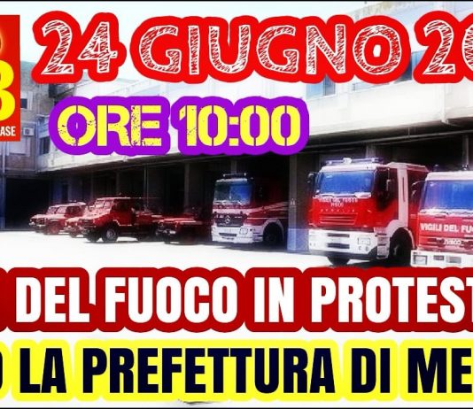 Vigili del Fuoco precari e assunzioni, Usb indice sit in 24 Giugno in Prefettura