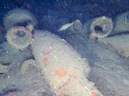 Isola delle Femmine, ritrovata una nave romana a 92 metri di profondità