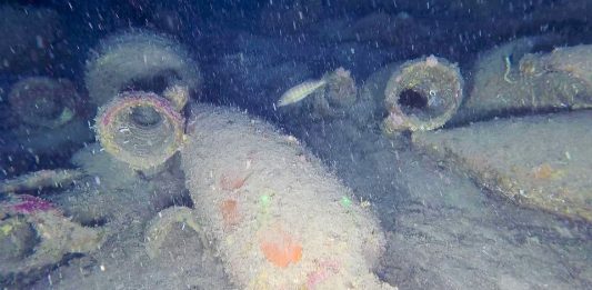Isola delle Femmine, ritrovata una nave romana a 92 metri di profondità