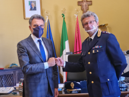 Messina. Il Questore Capoluongo incontra il Dirigente della Sezione Polizia Ferroviaria