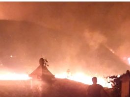 Notte di fuoco a Lipari, sfiorata la tragedia