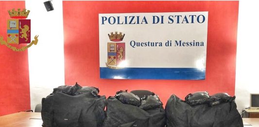 106 i chili di marijuana sequestrati stanotte da Squadra Mobile e Volanti