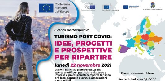 Turismo post-covid: Europe Direct Nord-Est Sicilia invita i messinesi a proporre idee