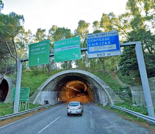 Manutenzione autostrade, tra 25 e 27 novembre la tratta Gazzi-San Filippo chiusa di notte