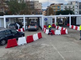 Tamponi ex gasometro: Commissario Covid 19 dispone chiusura dalle 13 alle 15 per evitare di paralizzare traffico