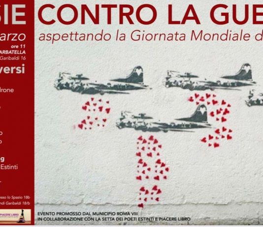Opporsi alla guerra in versi con Davide Cortese