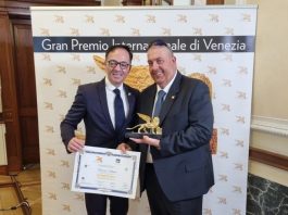 Motonautica, il messinese Maurizio Schepici premiato a Venezia con il prestigioso Leone d’Oro