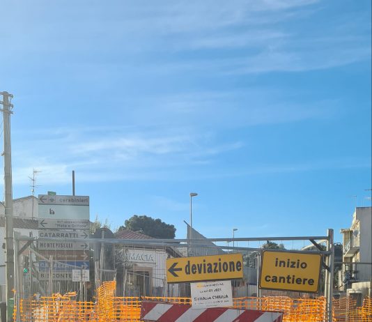 Geraci: “dopo anni di lavori al torrente Bisconte la via Direzione Artiglieria non apre”