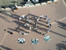 Anniversario Capaci, ieri il flash mob dei Grilli dello Stretto per ricordare Falcone