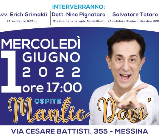 Eleme2022, Manlio Dovì a Messina per inaugurare il comitato elettorale di Salvatore Totaro