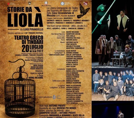 I ragazzi del carcere di Gazzi il 20 luglio in debutto al teatro greco di Tindari