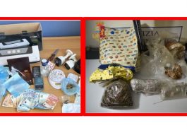 La Polizia sequestrate in due diverse occasioni sostanze stupefacenti pronte per essere vendute