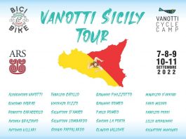 Partenza ed arrivo a Messina per il “Vanotti Tour”