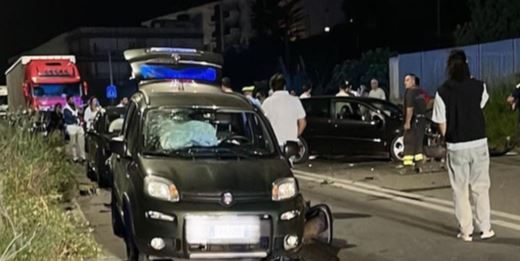 Incidente a Mili Marina, tre i veicoli coinvolti in una carambola
