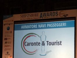 Caronte&Tourist ottiene l’Oscar agli Ship2Shore Awards come miglior armatore navi passeggeri
