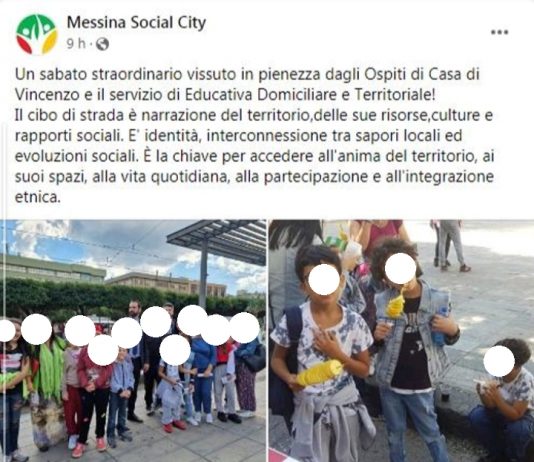 Messina Social City pubblica su fb le foto dei minorenni di cui si occupa: scatta la diffida da parte di Cittadinanzattiva
