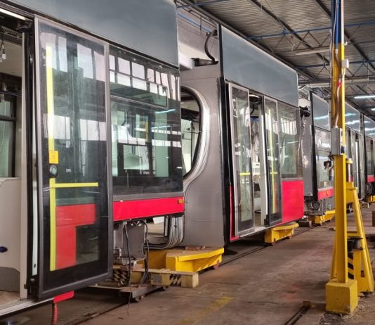 Prima di Natale sarà operativa una nuova vettura tramviaria riqualificata