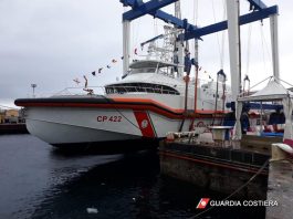 Varata la nuova nave “Aurelio Visalli”, un “angelo del mare”della Guardia Costiera
