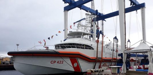 Varata la nuova nave “Aurelio Visalli”, un “angelo del mare”della Guardia Costiera