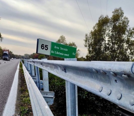 Riqualificazione e sicurezza della A18: conclusa la sostituzione delle barriere spartitraffico tra Giarre e San Gregorio