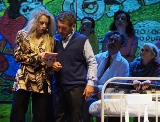 La misteriosa fiamma della regina Loana di Umberto Eco con Ninni Bruschetta al TVE