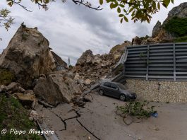 San Fratello, si stacca un roccione da Roccaforte: sfiorata la tragedia