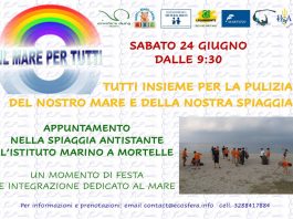 “Subacquea zero barriere – Il mare per tutti”: momento di inclusione sabato 24 giugno davanti all’Istituto Marino di Messina