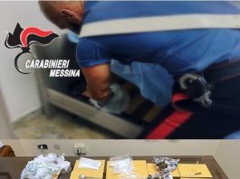 Taormina, arrestato 31enne che nascondeva droga sotto il materasso