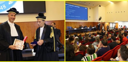 Conferita a Luca Parmitano la Laurea Magistrale Honoris Causa per l’eccellenza nello spazio
