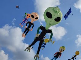 Quinta Edizione del Festival degli Aquiloni, il cielo di Capo Peloro colorato di sogni di carta