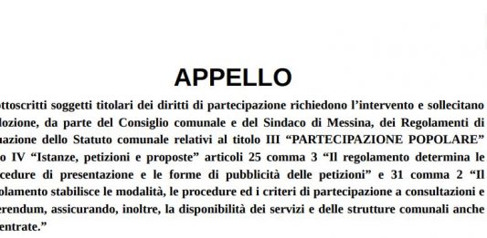 Partecipazione popolare, Perticari (+E): “Si facciano subito i Regolamenti”