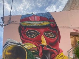 San Fratello si colora di arte e generosità: nel cuore del paese un murales sui Giudei