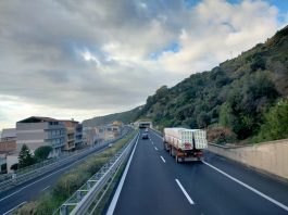 Autostrada Messina-Palermo, corsia ridotta per un mese per interventi su viadotto