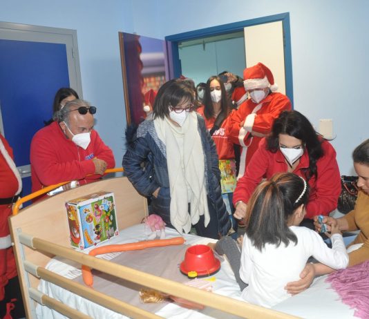 Momenti di festa alla Neuropsichiatria infantile del Policlinico