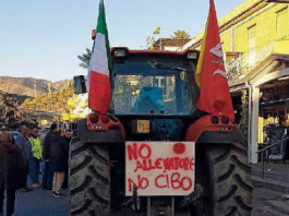 La protesta degli agricoltori siciliani anche in provincia di Messina