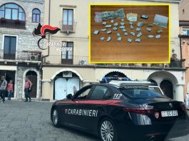 22enne arrestato con oltre 800 dosi di marijuana a Taormina