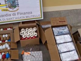 Botti illegali di fine anno: le Fiamme Gialle ne squestrano oltre 420kg
