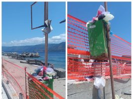 Torre Faro, i cestini pieni e l’amministrazione evaporata: la Bandiera Blu non basta a fare pulizia
