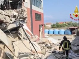 Messina, esplosione a Pistunina: crolla una palazzina, cinque feriti gravi