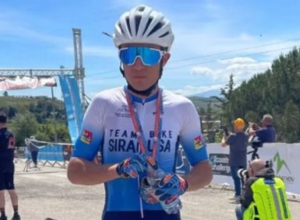 Terme Vigliatore piange Cesare Bonvegna, promessa del ciclismo morta a 16 anni