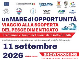 A Patti (Me) l’11 settembre “Un mare di opportunità, evento per la valorizzazione del pesce dimenticato”