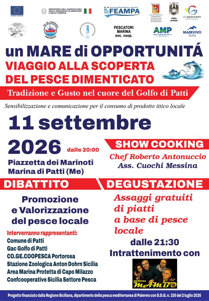 locandina patti pesce dimenticato